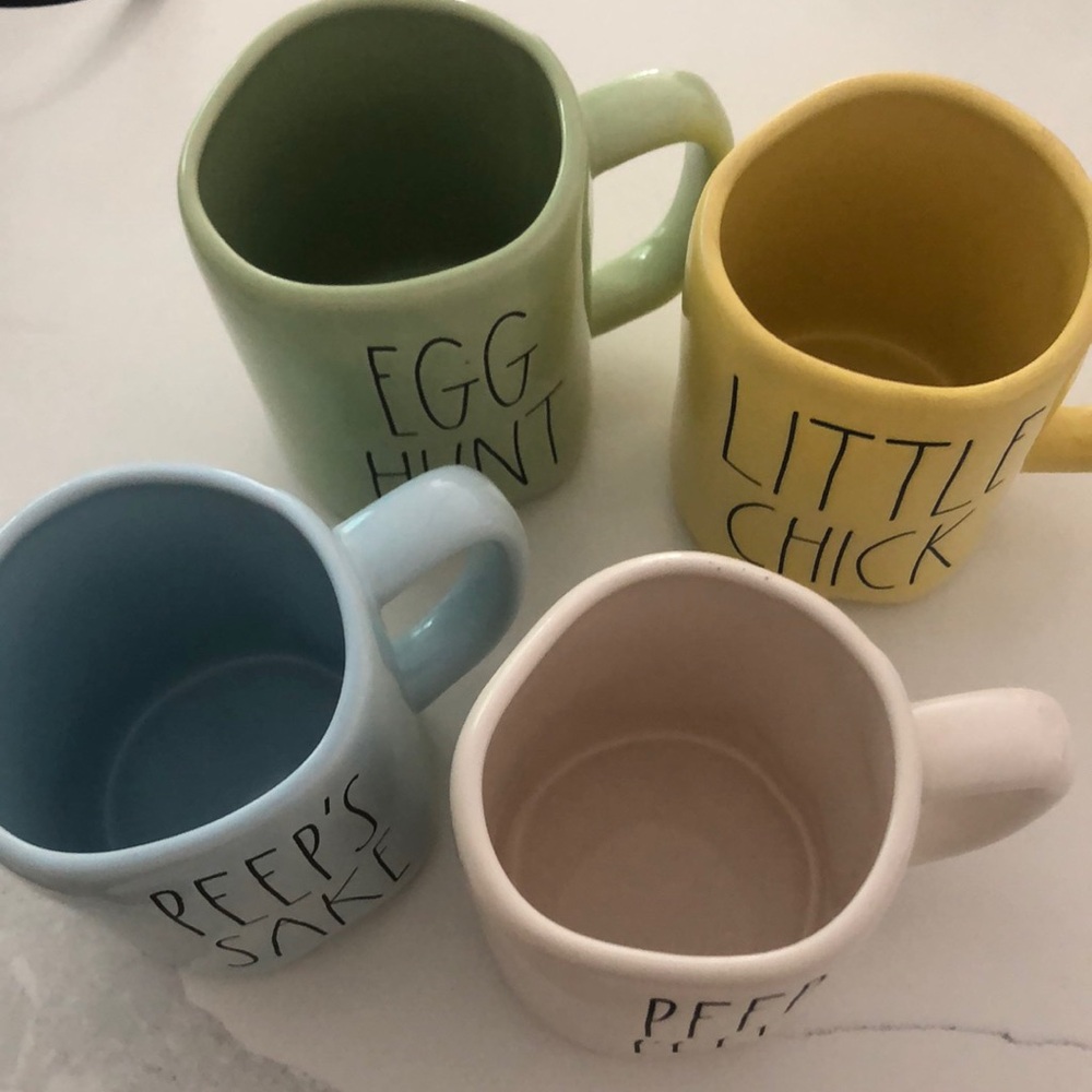 Rae Dunn Easter Mugs